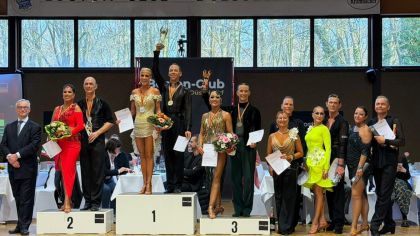 Die Siegerehrung der Senioren III S-Latein