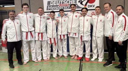 Team der Hessen Lions Hinrunde 2026                Bild: Martina Bier (HFK Pressereferentin)