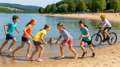 Vom 22. bis 25. Mai findet am Twistesee  ein Jugendcamp für zehn- bis 16-Jährige sportbegeisterte Kinder und Jugendliche statt.                Bild: Tanja Weber
