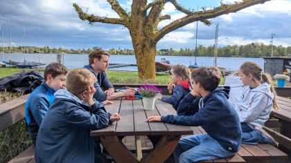 Nachbesprechung an Land                Bild: Patrick Beumer