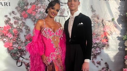 Serhii Kondratov und Jolie Pickshaus (TZ Heusenstamm)