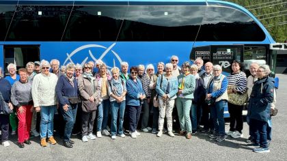 Reisegruppe des Sportkreises Gießen                Bild: Doris Lochmüller