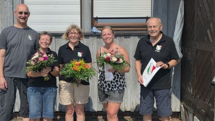 Vertreterinen und Vertreter der Kooperation: 
Ulrich Roth, Biritt Komma, Sabine Kloos, Saskia Ries ,Franz Komma                Bild: Jutta Hanig