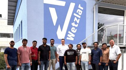 Die Gründungsmitglieder der neuen Cricket-Abteilung des TV Wetzlar                Bild: TV Wetzlar