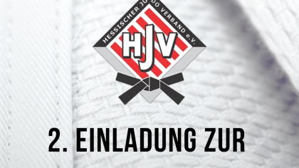 Man sieht das HJV-Logo mit dem Text: 1. Einladung zur Mitgliederversammlung