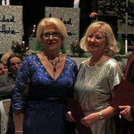 HTV-Vizepräsidentin Cornelia Straub überreichte Urkunden und Verdienstnadeln an Annette und Dirk Andrä                Bild: Cornelia Straub
