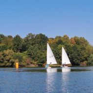 Boote auf Raumschotkurs.                Bild: Foto Gisela Rupp