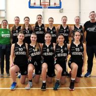 Team HESSEN beim DBB-Wettbewerb "Perspektiven für Talente" (Jahrgang 2010) in Chemnitz (19.-21.01.2024)                Bild: Spissinger