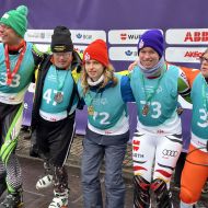 Jonathan Merget bei der Siegerehrung