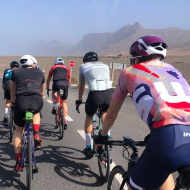 750 Radkilometer sammelten die Nachwuchstriathleten in zwölf Tagen.                Bild: Frederik Krause