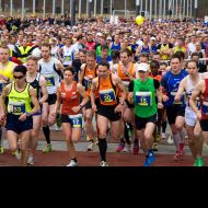 Der Halbmarathon in Frankfurt verzeichnet neue Rekordzahlen.                Bild: motion events GmbH