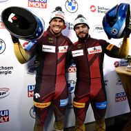 Costa Laurenz links, Adam Ammour rechts                Bild: Viesturs Lacis
