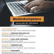 Offizieller Flyer der Medienkompetenz-Schulung des Sportkreises Offenbach                Bild: Sportkreis Offenbach e.V.