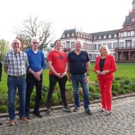 Vertreter der Vereine zusammen mit Sieglinde Weber, stellvertretende Vorsitzende des Sportkreises Main-Kinzig e.V.                Bild: Sportkreis Main-Kinzig e.V.
