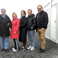 Foto v. l.: Gabi Mötzung, Tanja Schuller, Kateryna Horina, Franziska Knetsch, Thomas Bock