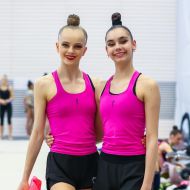 Luiza Lyubimova und Anastasia Tutas.
                Bild: Mariya Muzychenko