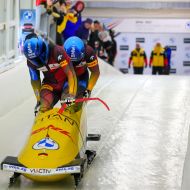 Johannes Lochner/Joshua Tasche am Start                Bild: Michael Schwab