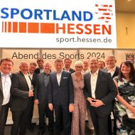Vertreter der Politik und des Sportkreis Rheingau-Taunus                Bild: Sportkreis
