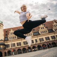 Leipzig freut sich auf das Turnfest.                Bild: Toni Hofmann