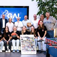 Eine tolle "Get together"-Aktion bei Gastgeber "GAL-Digital" in Hungen-Obbornhofen.                Bild: GAL
