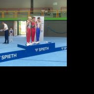 Noah Pelzer gewinnt Gold in der AK 12.                 Bild: privat