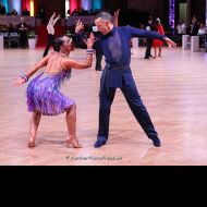 Marc Becker und Nicole Giersbeck (TTC Fortis Nova Maintal)                Bild: Robert Panther