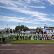 80 Vorschulkinder nahmen an den sportlichen Abnahmen teil.                Bild: Gemeinde Gründau