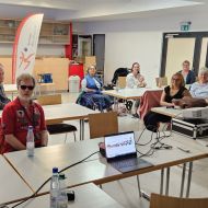 Teilnehmerinnen und Teilnehmer der Informationsveranstaltung                Bild: Gabriele Ewald