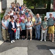 Die Gießener Reisegruppe.                Bild: Lochmüller
