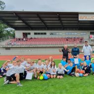 Siegerehrung des Grundschulwettbewerbs                Bild: Jutta Hanig