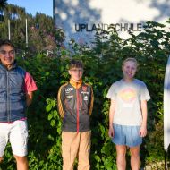 Lennart Rutenkolk, Philipp Beckmann und Jana Hammen starten neu am Skiinternat in Willingen                Bild: Jan Simon Schäfer