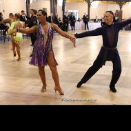 Mark Becker und Nicole Giersbeck (TTC Fortis Nova Maintal)                Bild: Robert Panther
