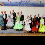 Die Siegerehrung der Masters III Sonderklasse Standard                Bild: Robert Panther