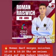 Roman Raiswich vom SV Herkules 01 e.V. Kassel                Bild: Melissa Holzner für den DKV