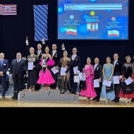 Die Siegerehrung der DM Masters I S-Standard                Bild: Kai Jungbluth