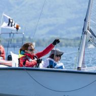 Die Frauencrew Hannah Alix und Laura Weise beim 1. Event des Kettler Deutschland Cup                Bild: Sven Jürgensen