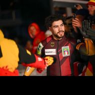 Ein zufriedener Adam Ammour                 Bild: Viesturs Lacis  IBSF