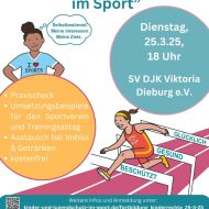 Fortbildung "Kinder- und Jugendrechte im Sport" am 25.03. in Dieburg.                Bild: Ellen Lewis