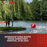 Tips und Tricks zum Freiwasser-Schwimmen gibt es im Darmstädter Woog am 24.05. mit Triathlon-Trainerin  Palina Otten.                Bild: Tanja Weber