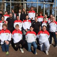 Die Teilnehmer des Pistolenkader-Lehrgang zusammen mit dem Trainerteam.                Bild: Hessischer Schützenverband