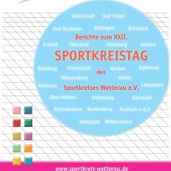 Seinen Rechenschaftsbericht für das abgelaufene Geschäftsjahr hat der Sportkreis Wetterau e.V. jetzt in Form einer Broschüre vorgelegt                Bild: Ralf Wächter