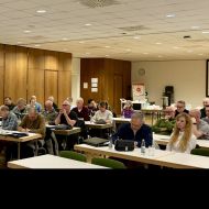 Ein Teil des Plenum der HFK Mitgliederversammlung                Bild: Martina Bier für den HFK