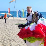 Weltrekordler Linus Schubert.
                Bild: Andreas Schubert