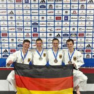Von links: Hendrik Schmidt, Immo Schmidt, Eike Schmidt, Andreas Freimuth                 Bild: Helene Weinmann