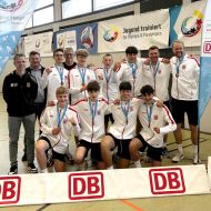 Das U16-Team der Main-Taunus-Schule mit der Bronzemedaille