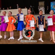 Das Finale der WDSF Open Solo Female Juveniles Latin                Bild: Ludger Peters, lightdancefocus.eu