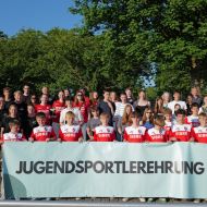 Gruppenbild Jugensportlerehrung                Bild: Sportjugend Lahn-Dill
