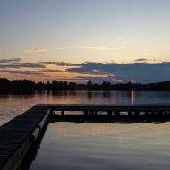 Sunset und Ausklang des Festes                Bild: Geismar