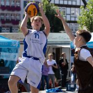 Bei den Jungs sicherte sich Team HESSEN den Titel: Deutscher 3x3-Meister 2025                Bild: Take27