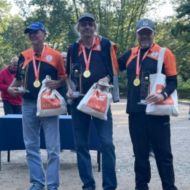 Im A-Turnier sind unsere diesjährigen hessischen Meister Hessen, Jörn Krause, Andreas Dosch und Norman Maurer mit einer sehr starken Leistung über alle acht Spiele hinweg auch zurecht deutsche Meister geworden. Sie konnten sich am Ende klar gegen das Team BaWü05 um Peter Muschel mit 13:6 durchsetzen.